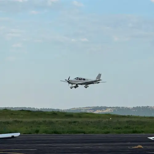 airplane in the air